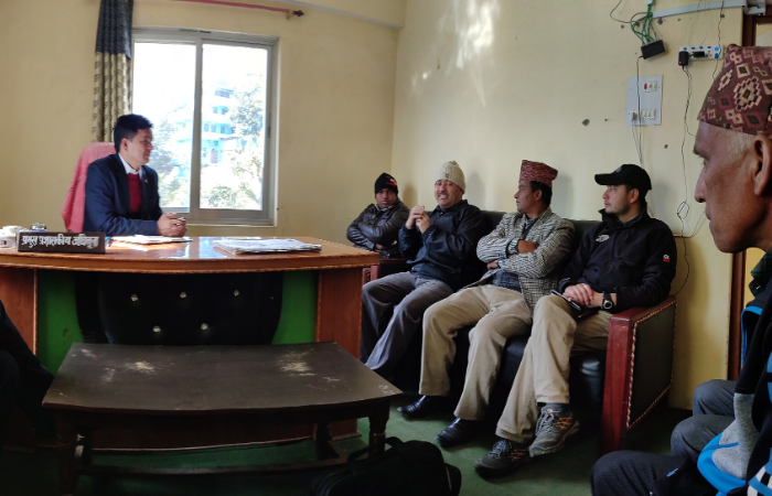 Local level meeting at Dashrath Municipality 2020
