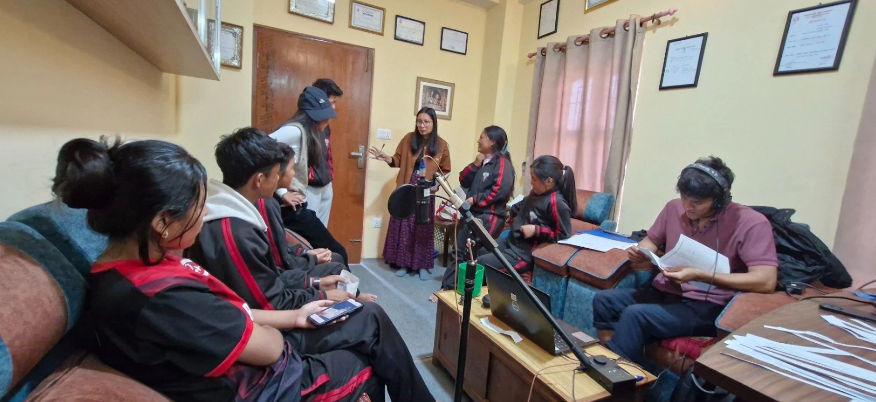 Voice Recording Session