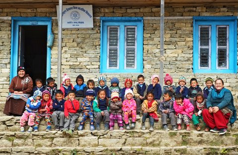 solukhumbu children